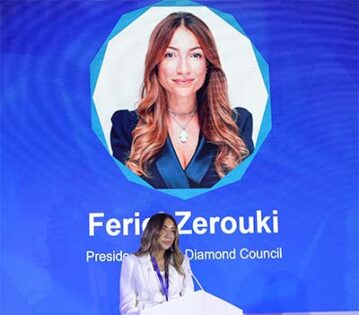 Feriel Zerouki, President of the World Diamond Council