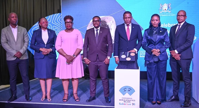 President, Ministers & Executives Botswana At 60 Diamond