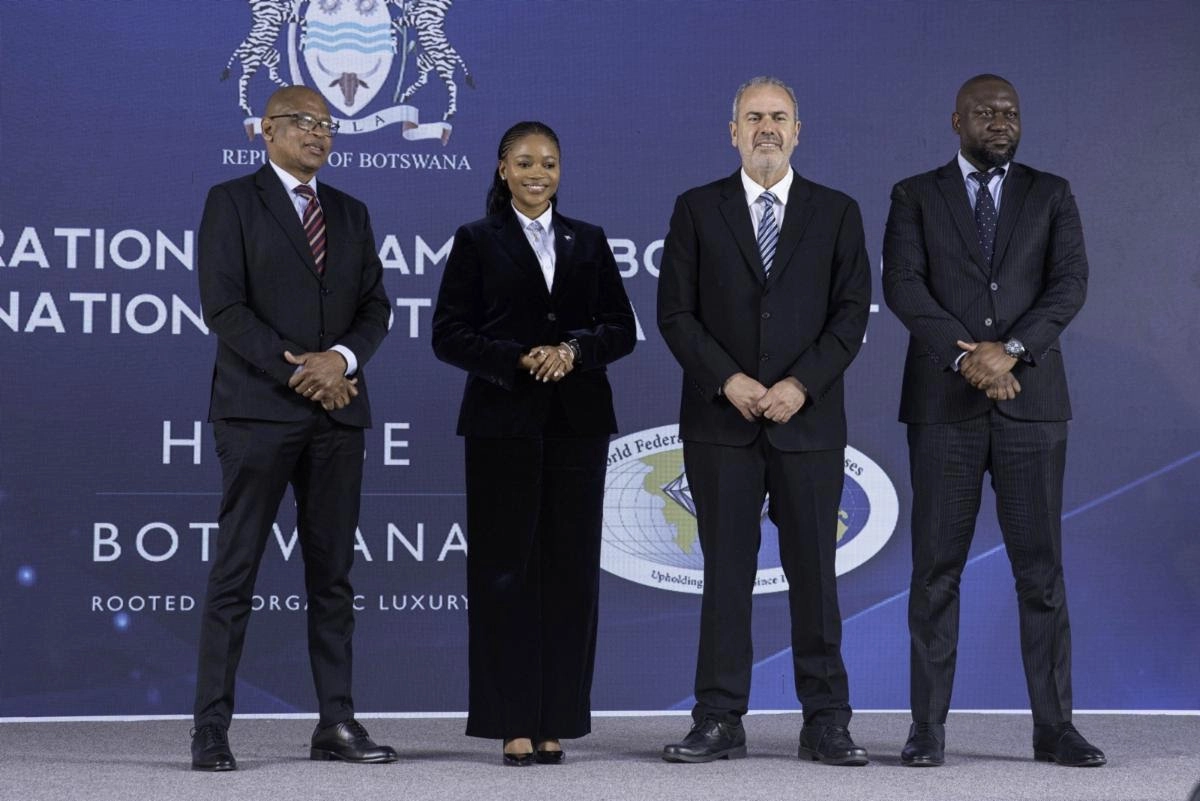 41st World Diamond Congress Organising Committee congratulates WFDB and looks forward to welcoming Angolan and Botswanan delegations 1 41st World Diamond Congress Organising Committee congratulates WFDB and looks forward to welcoming Angolan and Botswanan delegations