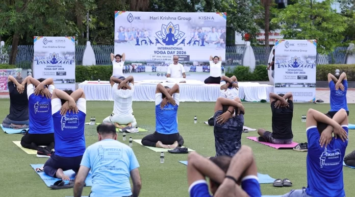 Hari Krishna Group Celebrates International Yoga Day 2026 with Over 8,300