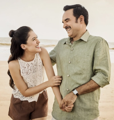 Pankaj Tripathi and Aashi 