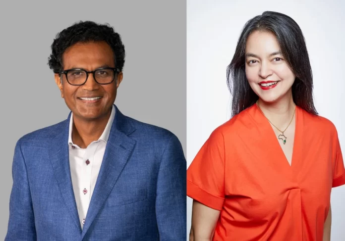 GIA President and CEO Pritesh Patel & luxury journalist Richa Goyal Sikri