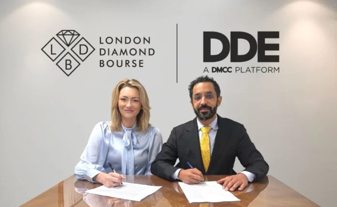 Dubai Diamond Exchange and London Diamond Bourse MoU Signing