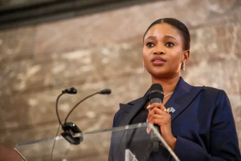 Hon. Bogolo Joy Kenewendo, Botswana's Minister 