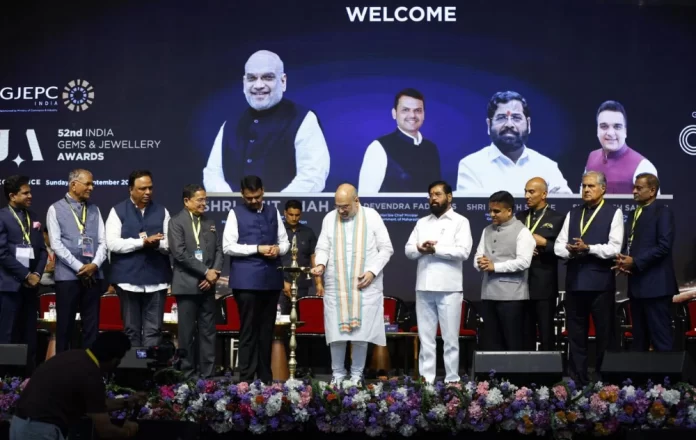 Union Home Minister Shri Amit Shah Graces 52nd India Gems & Jewellery Awards ; GJEPC Charts US$100 Billion Export
