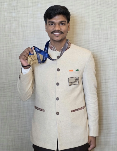 Joy Das hails from Tamil Nadu and comes from a fisherman’s family